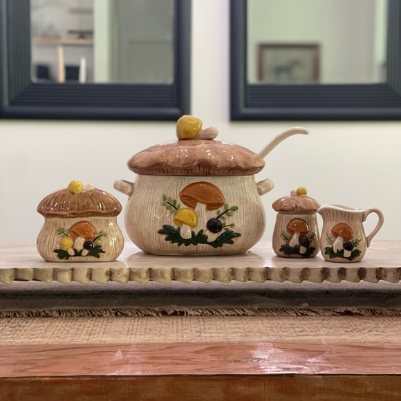 🍄Vintage Mushroom Set🍄 - Picture 4 of 9